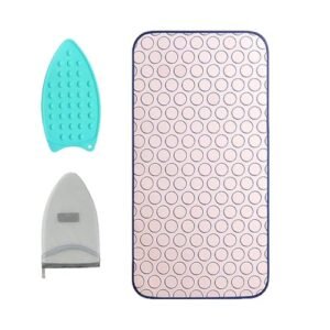 Bügelmatte,Bügelmatte für Wäsche und Nähen | Abdeckdecke und Quilting Zubehör für Kleidung Bügeln mit Dampfgarer Waschmaschine Trockner geeignet für Arbeitsplatte Tür Hotel Zuhause