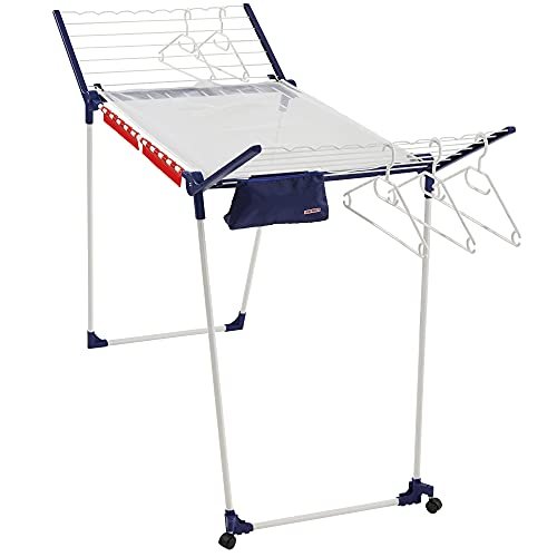 Leifheit Pegasus 200 Trockengestell für Gullwing weiß und blau - Image 3