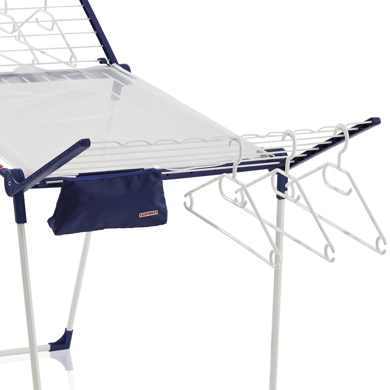 Leifheit Pegasus 200 Trockengestell für Gullwing weiß und blau - Image 8