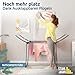 STAHLMANN ® Wäscheständer [18M Trockenfläche ] - Flügelwäscheständer [Made IN EU] 1,05 M Flügel ideal für Lange Kleidungsstücke - Wäscheständer platzsparend - Image 10