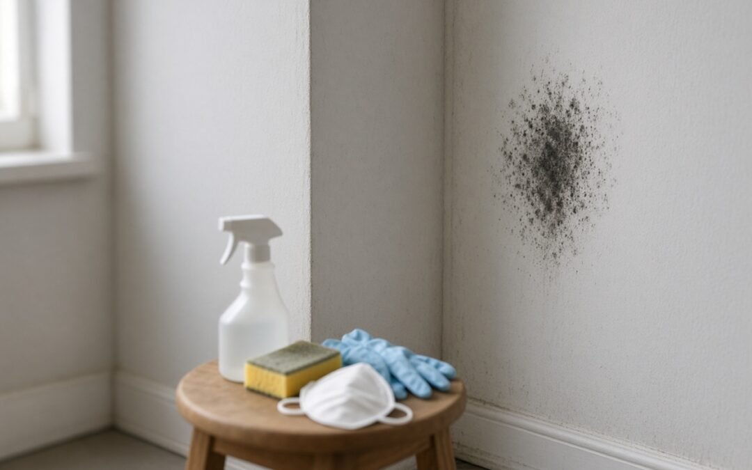 Schimmel an der Wand entfernen: So gehen Sie sicher und gründlich vor